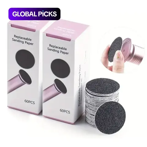 Replaceable Sanding Paper, 2 Boxes Disposable Foot File, Foot Rasp, Exfoliating Foot Dead Skin Remover Tool, Foot Dead Skin Remover, Pedicure Care Tool, Pedicure Tools, Nail Tech Supplies #GLOBAL PICKS