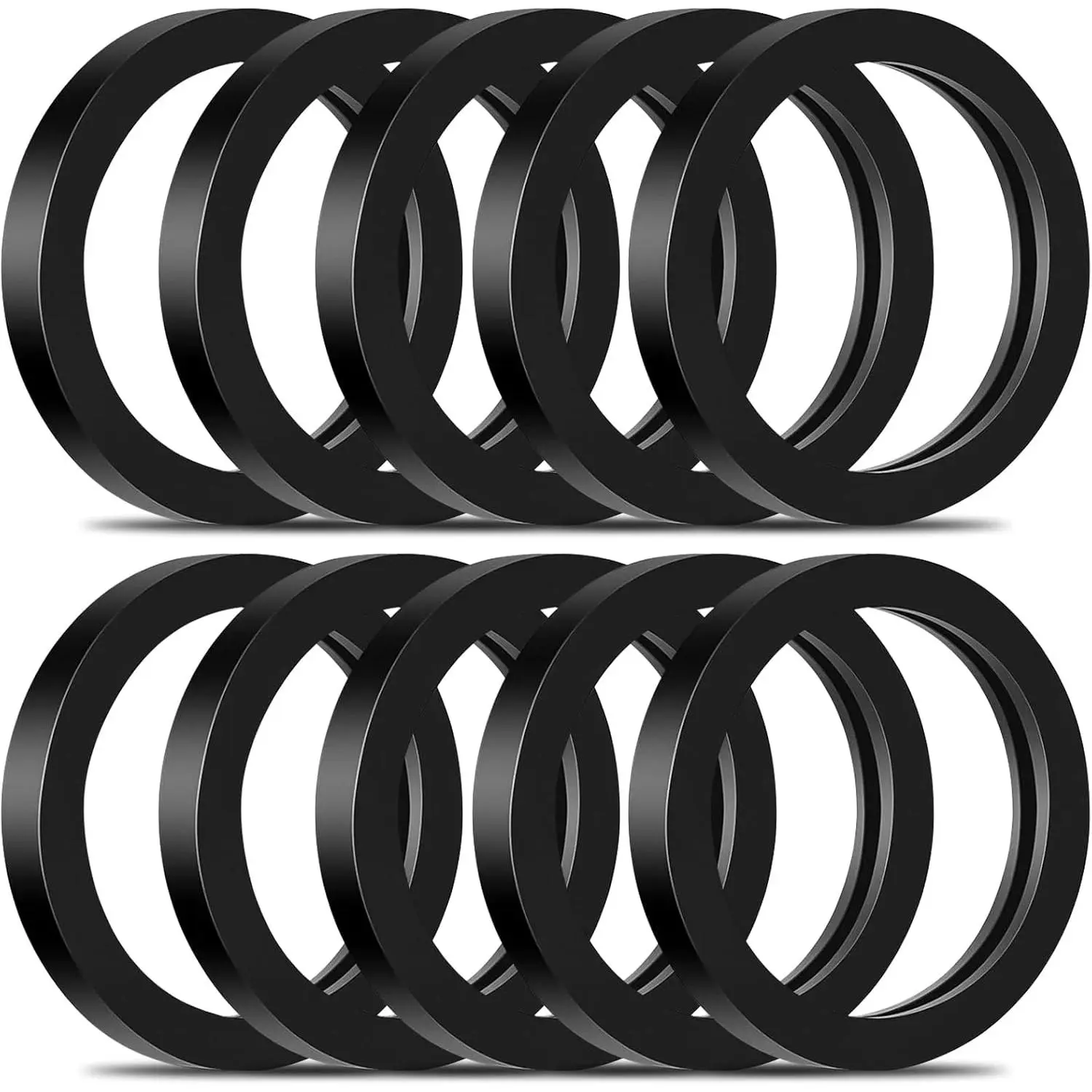 10 count Gas Can Spout Gaskets 1.2 Inch Inside Diameter,  Gass Gaskets Sealing Rings Gasket  Can Spout Seal Rubber Gasket Rubber  GassGasket for  Gas Cans Spout