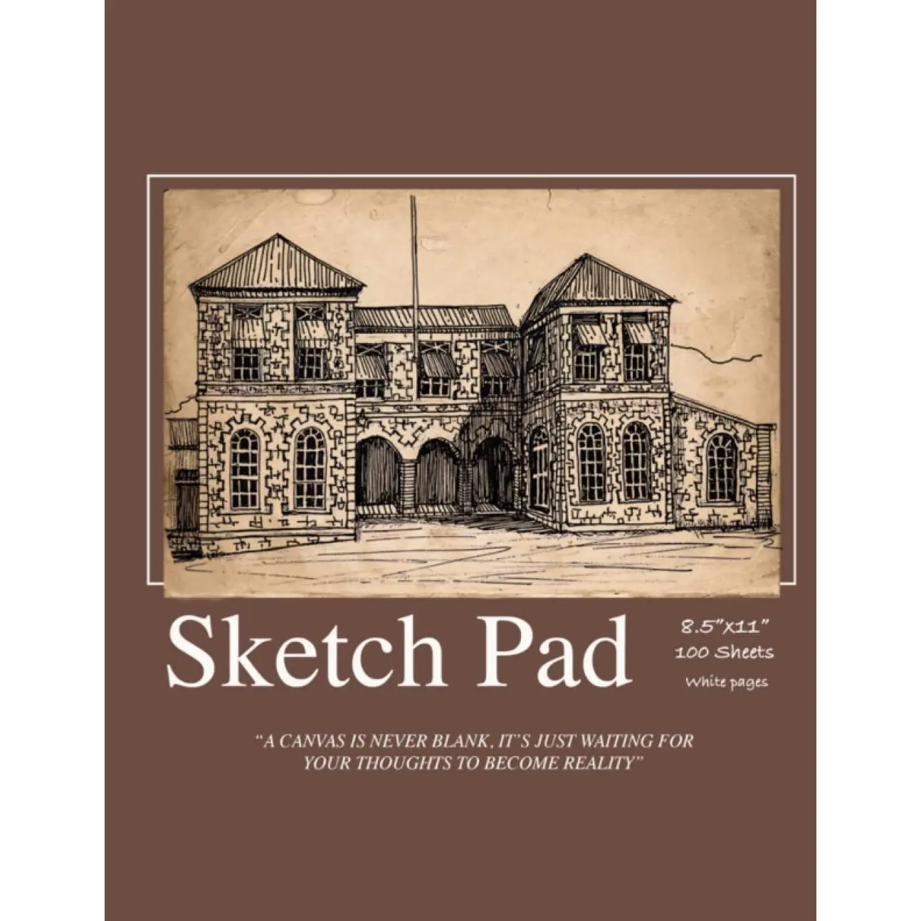 Sketch Pad: Dot Grid: 100 sheet 8.50 * 11 inches, 98 clean dot grid sheet sketch notebook. Suitable for beginners or professionals. Useful for ... Suitable for both teachers and students - Paperback