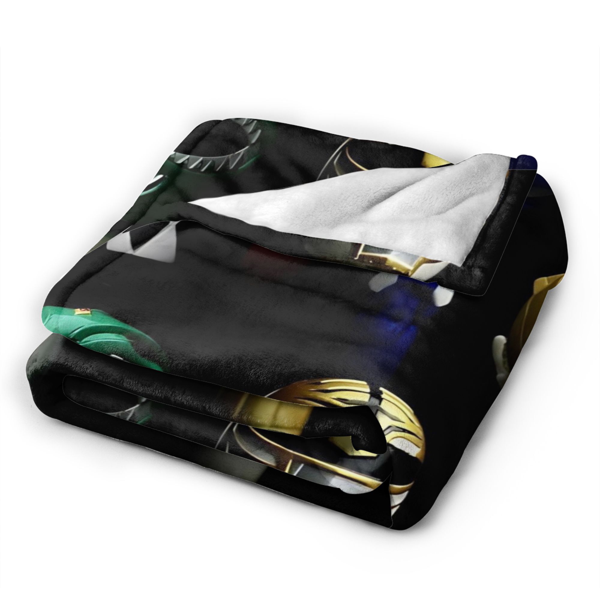 This flannel blanket features a Power Rangers-inspired design, modern and minimalist, is pill-resistant, soft and warm, making it an ideal choice for home or office use, and a perfect gift for friends and family. Its comfortable softness is suitable for s