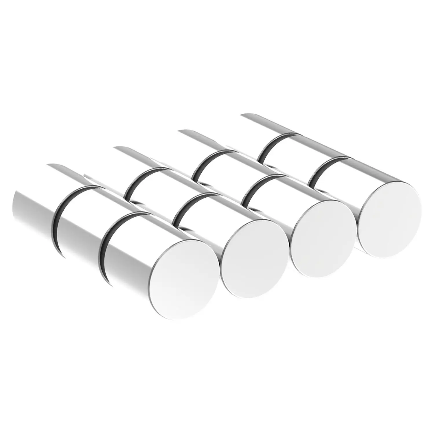 12 Pack 1/2" x 1/2" N52 Neodymium Rare Earth Cylinder Magnets, Strong Round Magnets for Magnetic Holder Lifter Tool FastenerGift