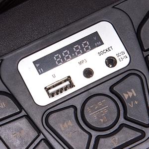 GARVEE 12V Ride On Car - Licensed Chevrolet Silverado GMC Electric Truck with Remote Control, MP3/Bluetooth, Spring Suspension, LED Lights, Battery Powered, Perfect for Toddlers, Red