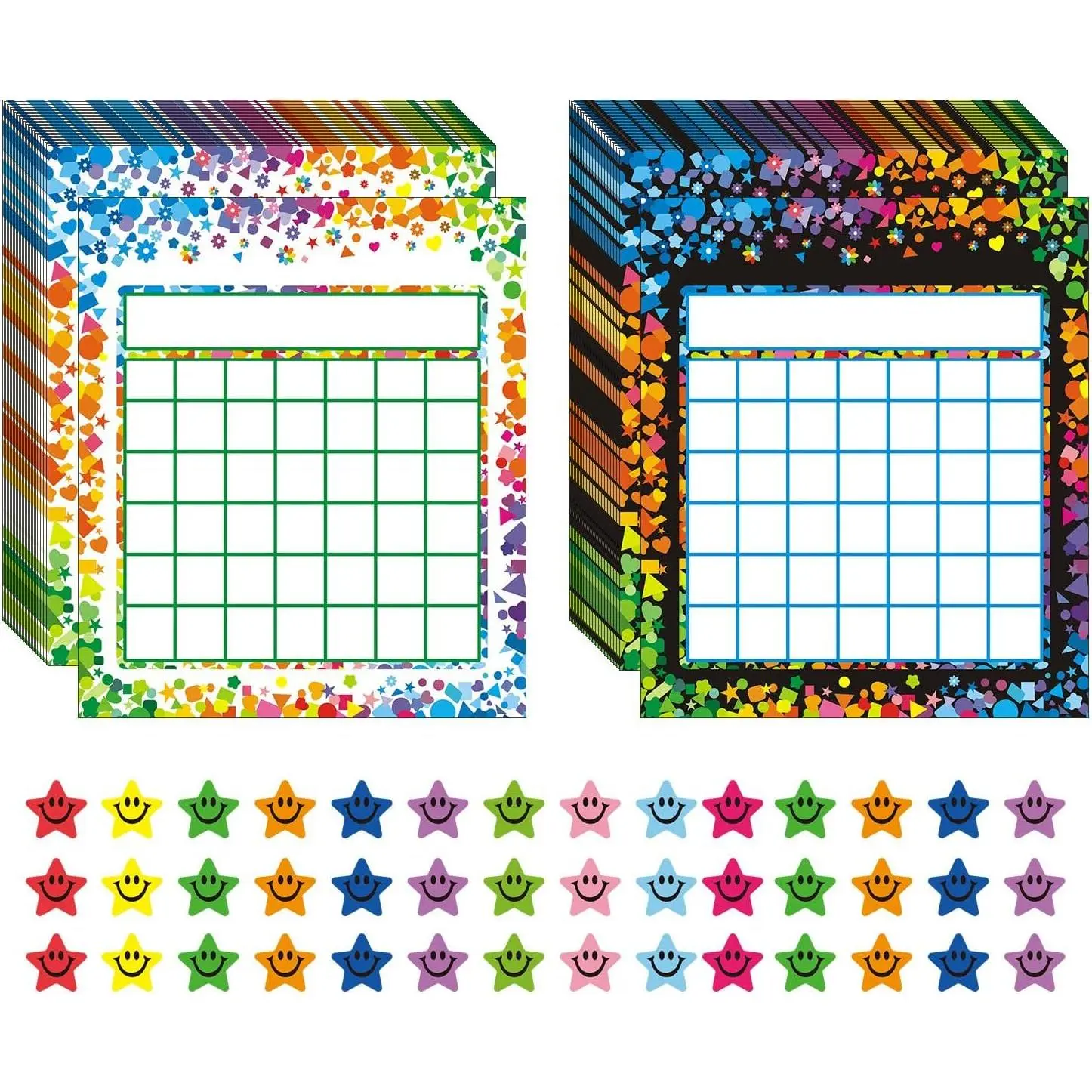 80 Pack Incentive  Chart for Classroom  Behavior for Students with 2400 count  Stickers