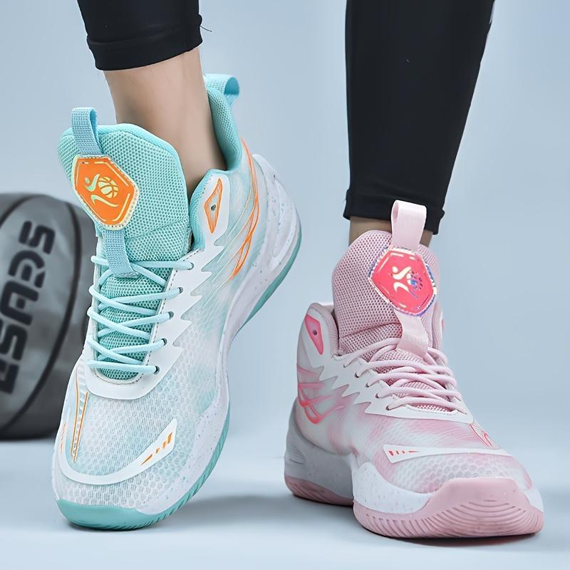 Couple's street-style basketball shoes, professional and stylish low-top design, non-slip, breathable and wear-resistant, suitable for indoor games, casual sports training, and all seasons.