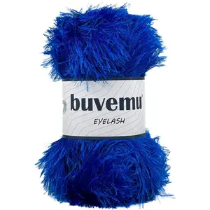 Fun Fur Yarn 100 Gram (3.53 Ounces) 175 Yards (160 Meters) (Royal Blue)