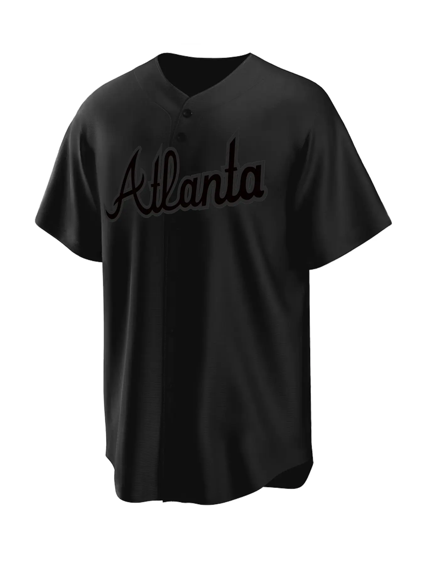 Men's Vintage Embroidered Casual Training Tee, Sporty V Neck Short Sleeve Baseball Jersey, Loose Fit Long Clothing for All Seasons, Casual Sporty Top