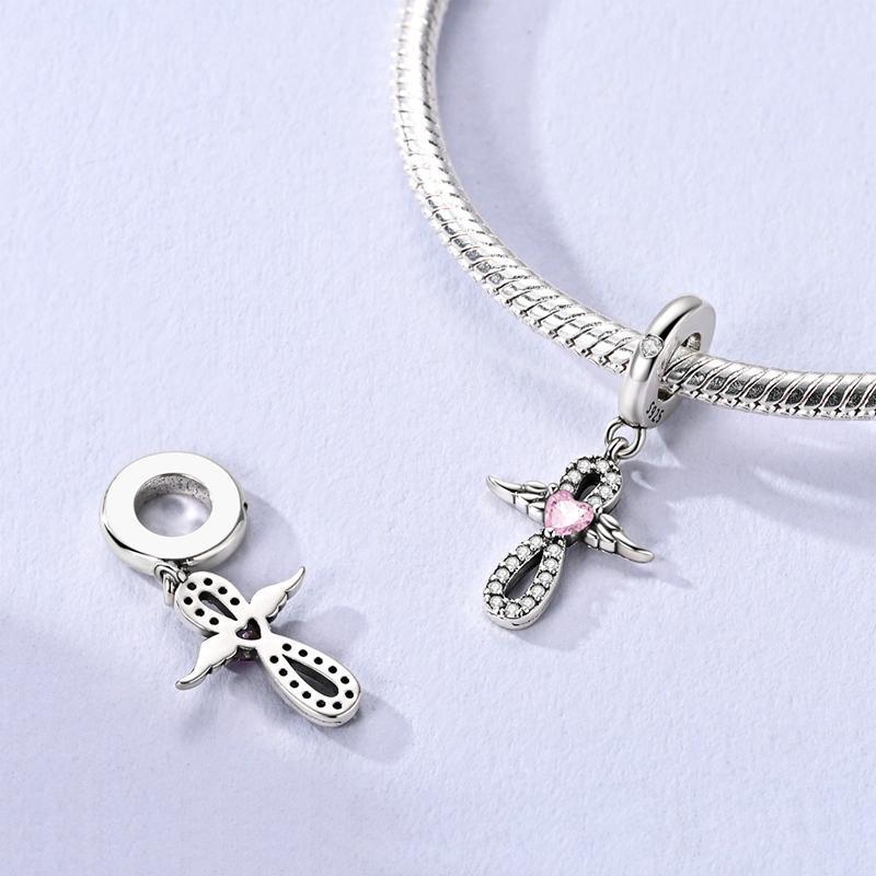 Pink series Charms Plata De Ley 925 Original Heart Pet Cat Dog Bow Handbag luggage Charm Beads Fits Bracelet DIY Jewelry Making Pink series Charms Plata De Ley 925 Original Heart Pet Cat Dog Bow Handbag luggage Charm Beads Fits Bracelet DIY Jewelry Making