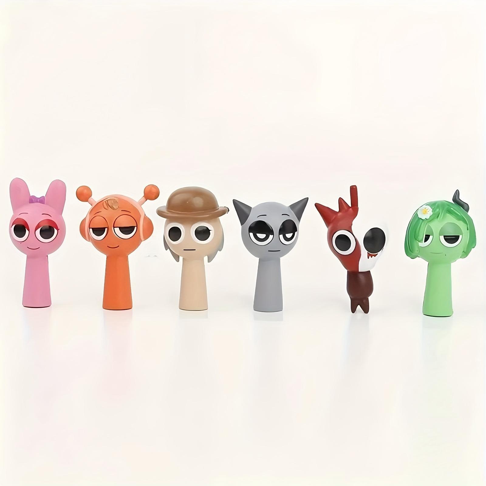 Action Figure Decoration Set, 24pcs/set Cute Cartoon Character Desktop Ornament, Home Decor for Living Room Bedroom Office, Cute Kawaii Figure