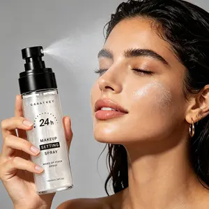 Setting Spray + Primer, 3-In-1 Prime Hydrate Set, Natural Finish with Niacinamide, Makeup & Face Primer, Long-Lasting Formula