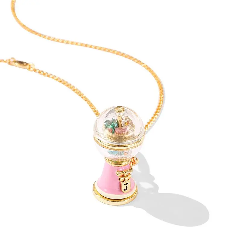 Cute Capsule Toy Machine Fashion Jewelry Minimalist Layering Summer Vibe Necklace