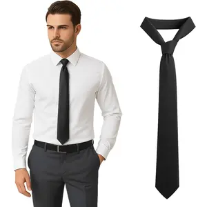 Man of Men Solid Color Ties for Men, Mens Ties, Adjustable Mens Tie, Necktie for Business and Wedding