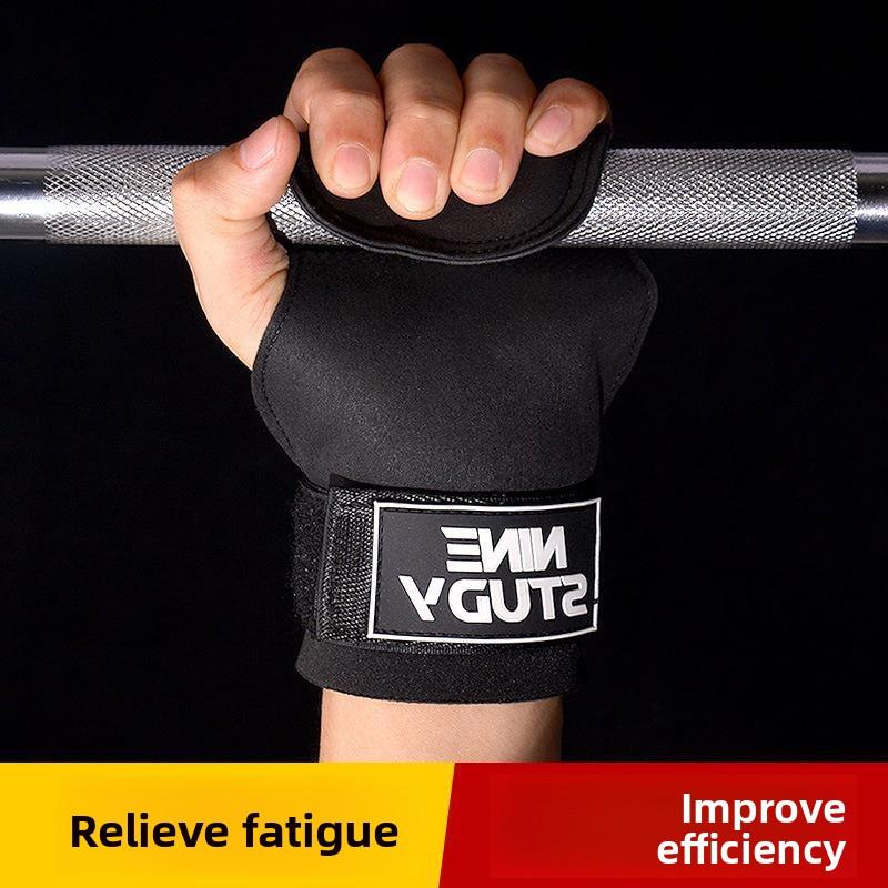 Weight Lifting Wrist Support Straps, Deadlift & Pull Up Assistance Grips, Wrist Wraps for Bench Press, Back Training & Grip Enhancement