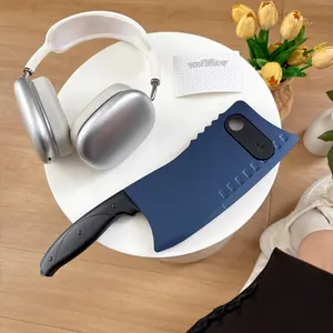 Phone Case - Suitable for Iphone 17 Pro Max, Samsung S25, for Iphone 17, for Iphone 17 Pro, for Iphone 17 Pro Max, for Iphone 17 Pro Air, for Iphone 17Air Anti-Fall, Creative Kitchen Knife Mobile Phone Case, Men'S And Women'S Apple Protective Case