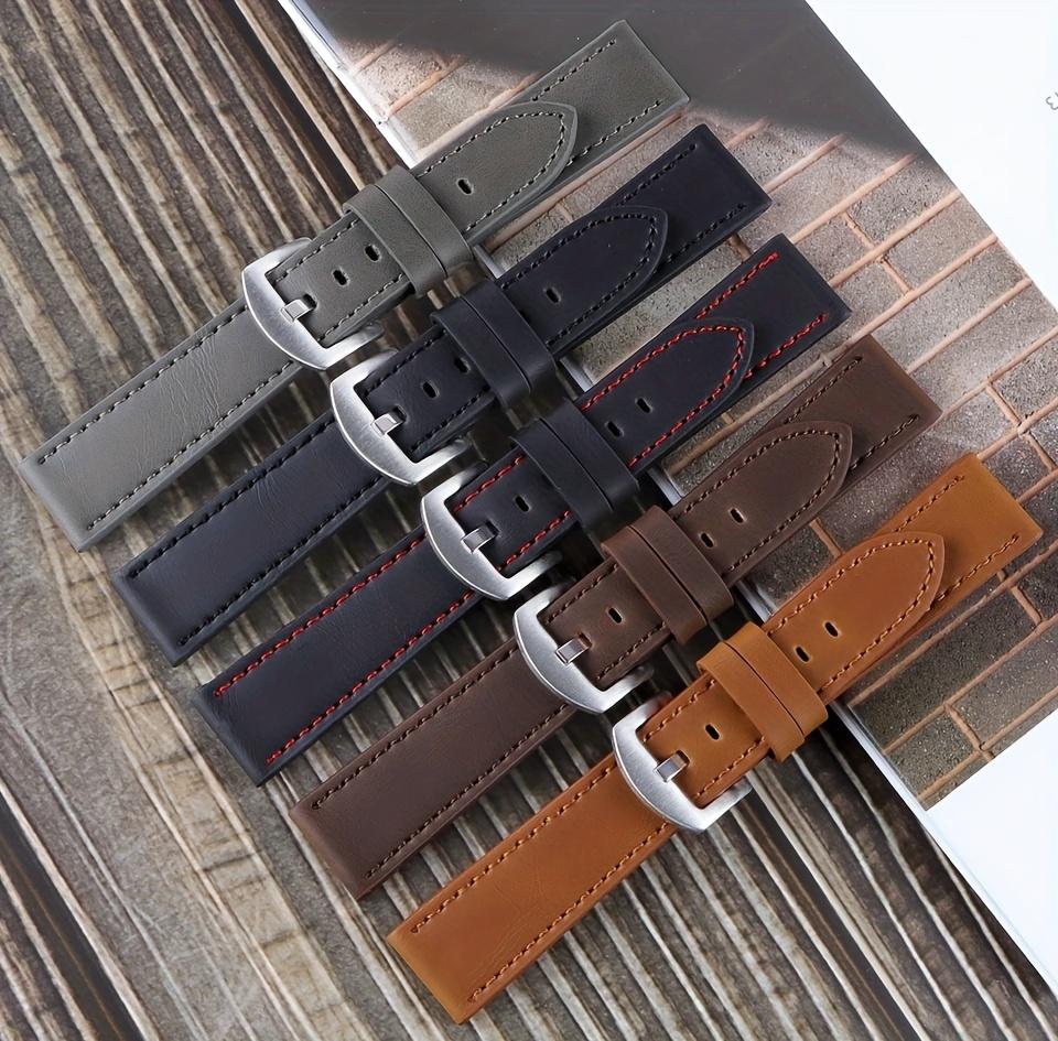 20mm 22mm Retro Business Watch Band – Classic Strap for Samsung Galaxy Watch 6/5/4/Active 2 & 3