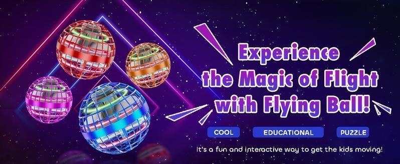 New Arrival Flying Orb Stylish High-Tech Smart Toy with Advanced Technology for Indoor Outdoor Play Perfect Gift for Tech Enthusiasts