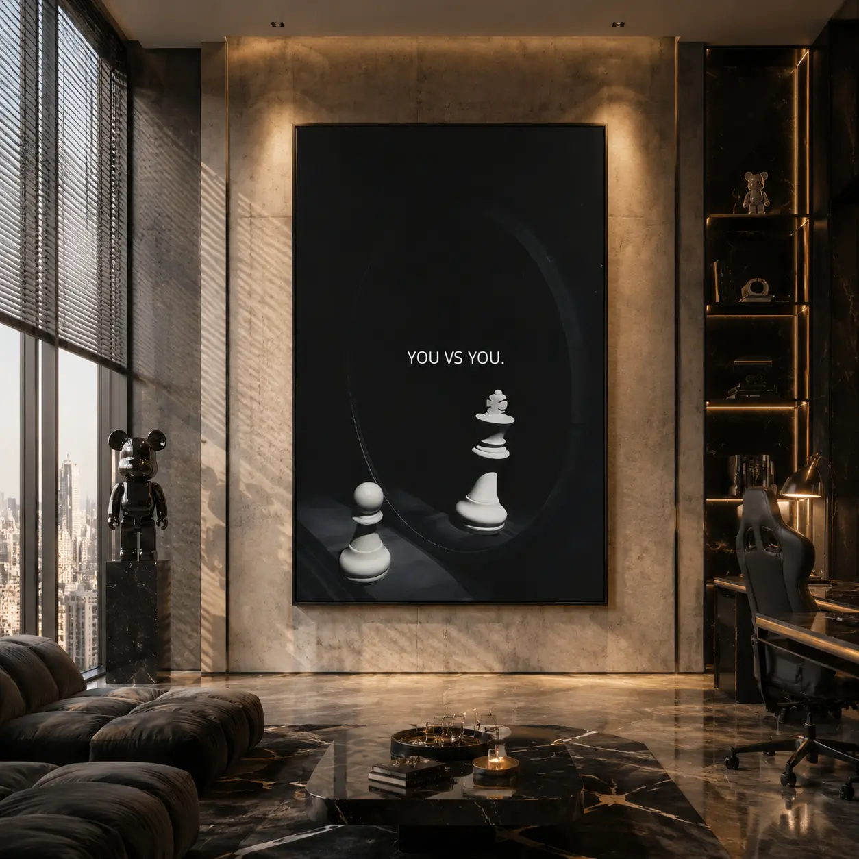 Chess Motivation Inspiration Quotes Wealthy Money Dollars Cash Luxury | Wall Art Room Decor | Print On Paper | No Frame, Chess Wall Art, Money Wall Art, Wealth Mindset Poster, Office Wall Decor, Motivational Wall Art Modern Wall Art Artistic