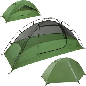 Lightweight Tent for Backpacking - 1/2/3/4 Person Ultralight Backpacking Tent, Waterproof Easy Setup Camping Tent, Hiking Tent for Outdoor, Hiking and Mountaineering