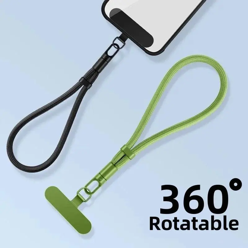 Adjustable Mobile Phone Strap Lanyard Crossbody Phone Lanyards Neck Rope with Patch for iPhone Cell Phone Hanging Cord Strap