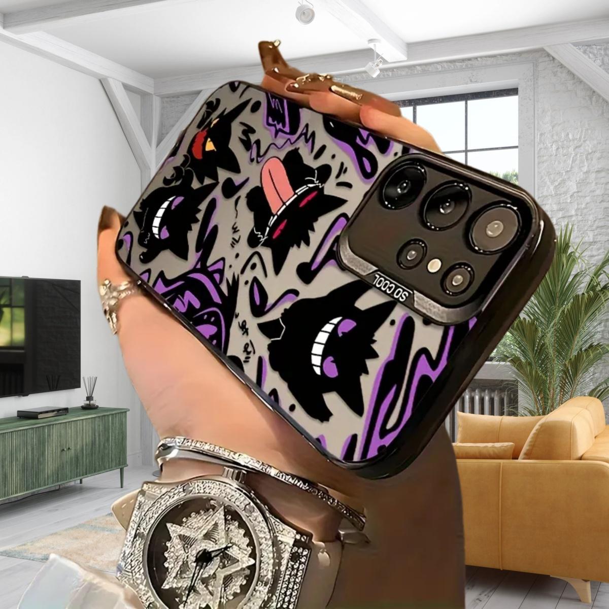 Purple Sprite G-Geng Anime Phone Case for Samsung S26 S25 S24 S23 S22 Plus Ultra & iPhone 17 Air 16 15 14 13 12 11 Pro Max Plus , Anti-Drop Non-Slip Scratch-Resistant Durable Protective Back Cover Purple Sprite G-Geng Anime Phone Case for Samsung S26 S25 S24 S23 S22 Plus Ultra & iPhone 17 Air 16 15 14 13 12 11 Pro Max Plus , Anti-Drop Non-Slip Scratch-Resistant Durable Protective Back Cover