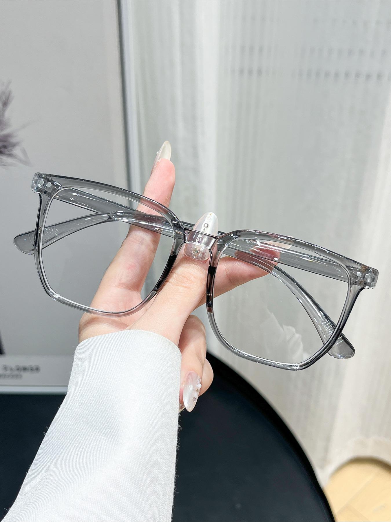 Simple Style Anti-blue Light Eyeglasses, Trendy Cat Eye Frame Eyeglasses for Women & Men, Fashion Eyeglasses for Work, Daily Clothing Decor, for Student Daily Use, Fashionable Frames Glasses