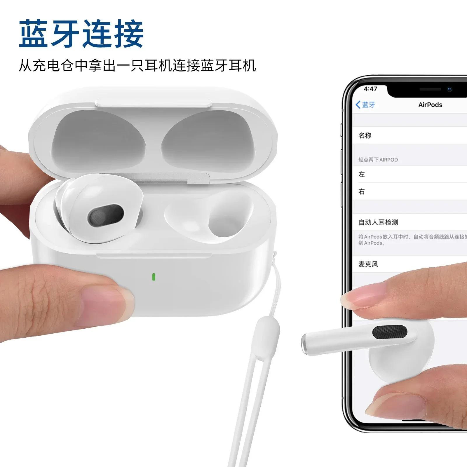 2026 A6 Pro TWS Bluetooth 5.3 Earbuds Half In-Ear Wireless Earphones with Noise Reduction