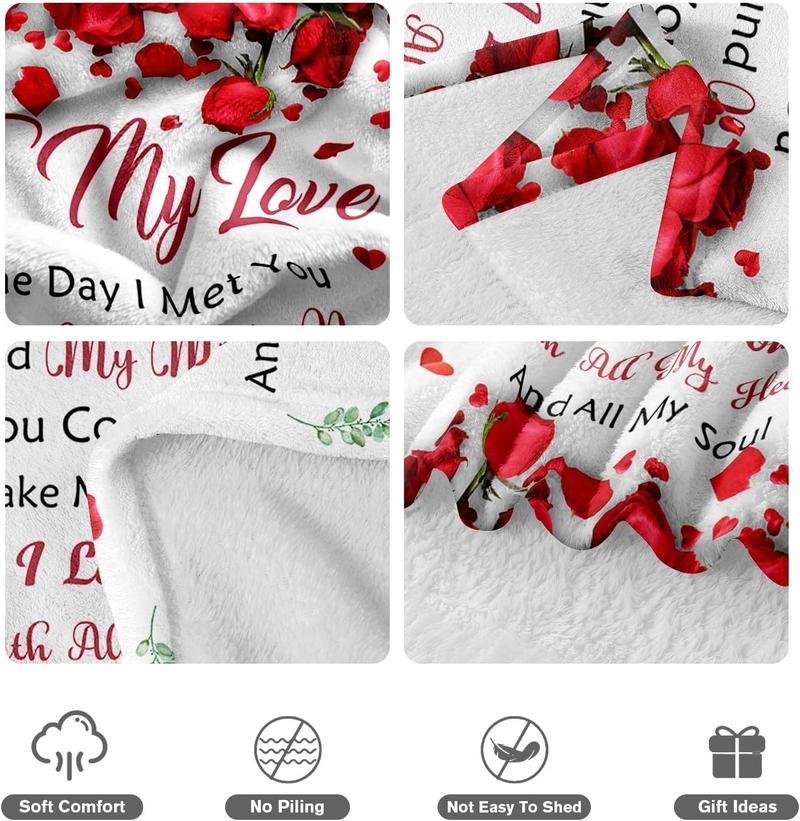 Gifts for Her Wife Girlfriend - to My Love Blanket - Anniversary Romantic Gift for Women - I Love You Gifts for Her - Wife Girlfriend Birthday Gift Ideas - Christmas & Valentines Day - 50"x60" Gifts for Her Wife Girlfriend - to My Love Blanket - Anniversary Romantic Gift for Women - I Love You Gifts for Her - Wife Girlfriend Birthday Gift Ideas - Christmas & Valentines Day - 50"x60"