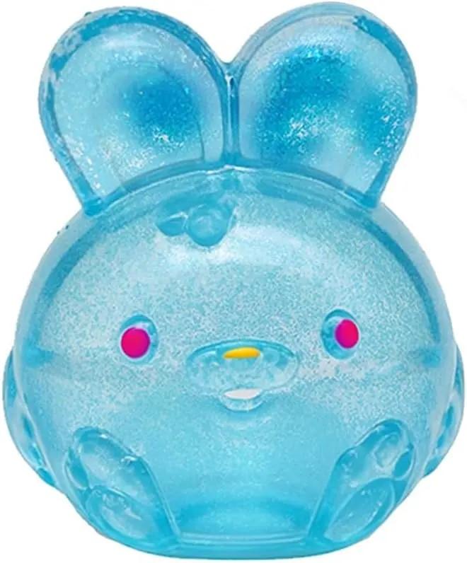 Jelly Texture Squishy Ball Soft Gel Filled Stress Relief Toy Stretchy Elastic Fidget for Anxiety Calming Sensory Toy Gift for All Ages