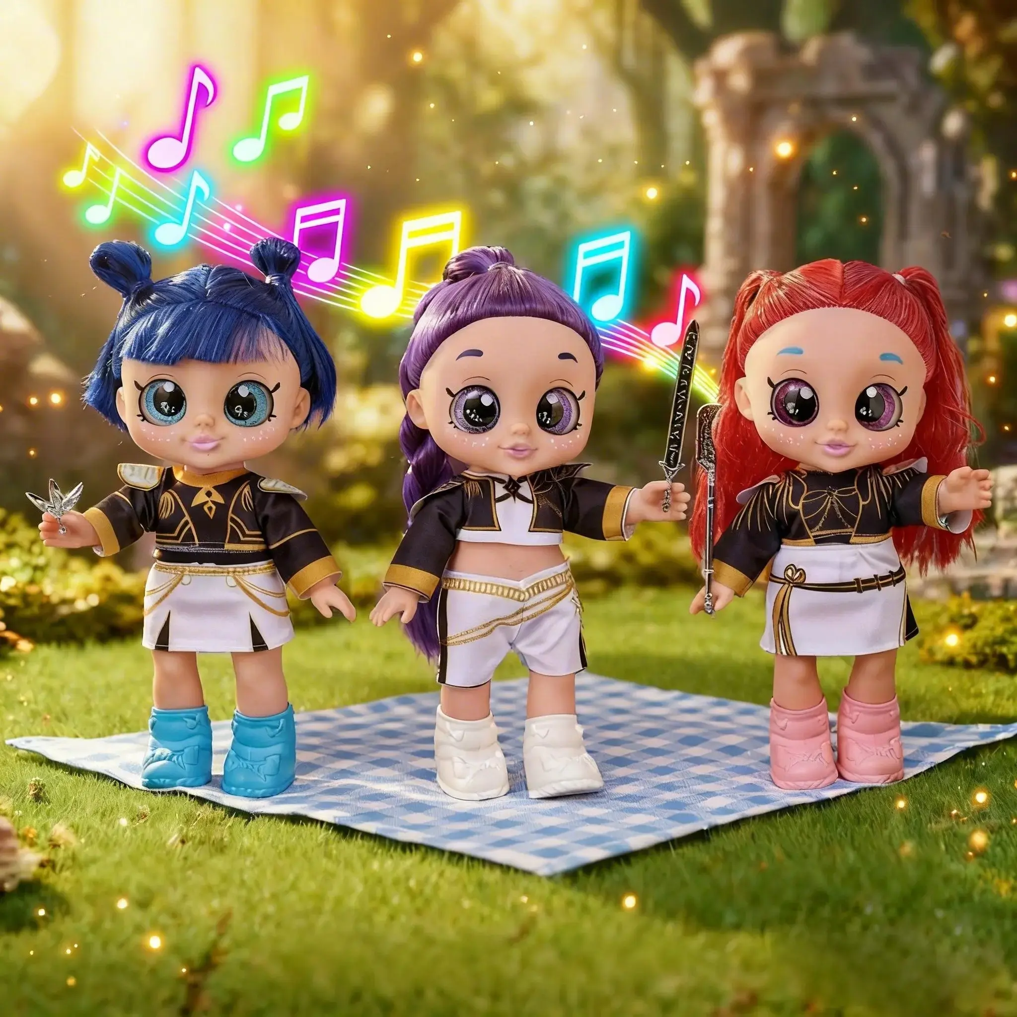 10 Inch Anime Doll Set, Jointed Action Figure, Music Playing, Limited Edition, Cute Collectible, Unisex, Anime Collectibles, Perfect Birthday Gift