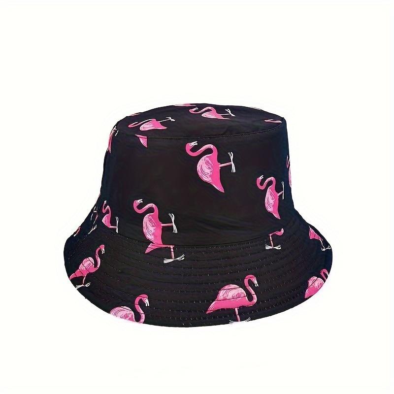 NewCute Cartoon Print Bucket Hat  Animal Graphic Lightweight Sun Hats Outdoor Sunscreen Fisherman Cap