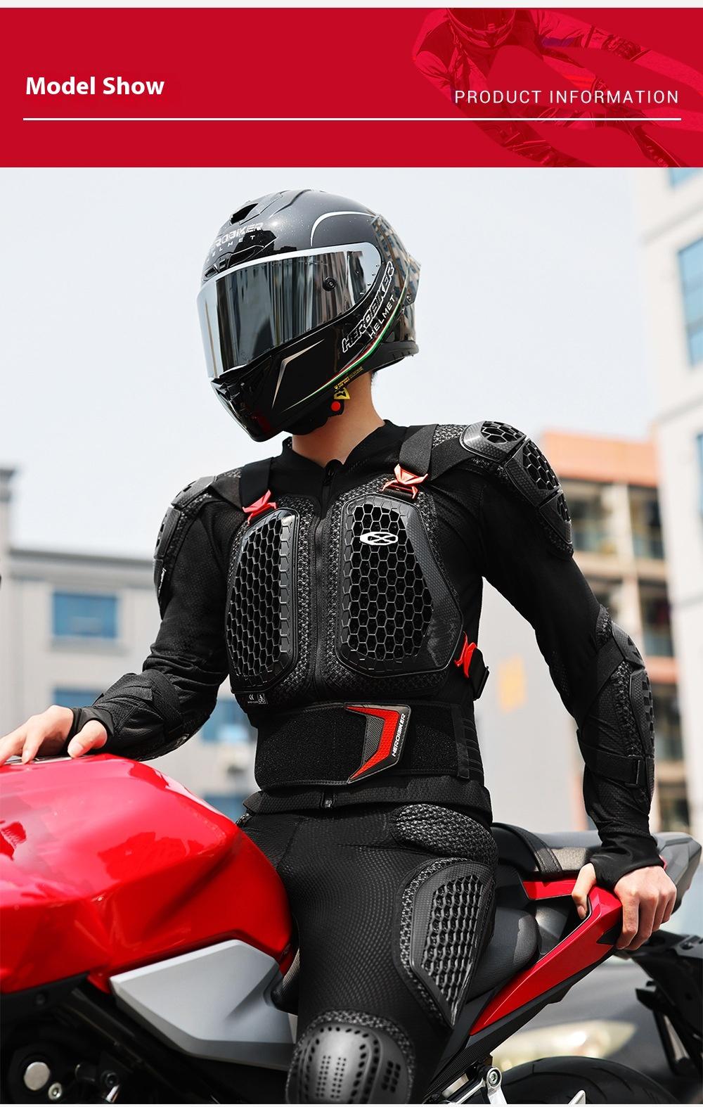 Motorcycle Armor Clothing Protective Gear Riding Anti-Fall Leggings Knee Pads Elbow Pads Neck Guard Rider Armors