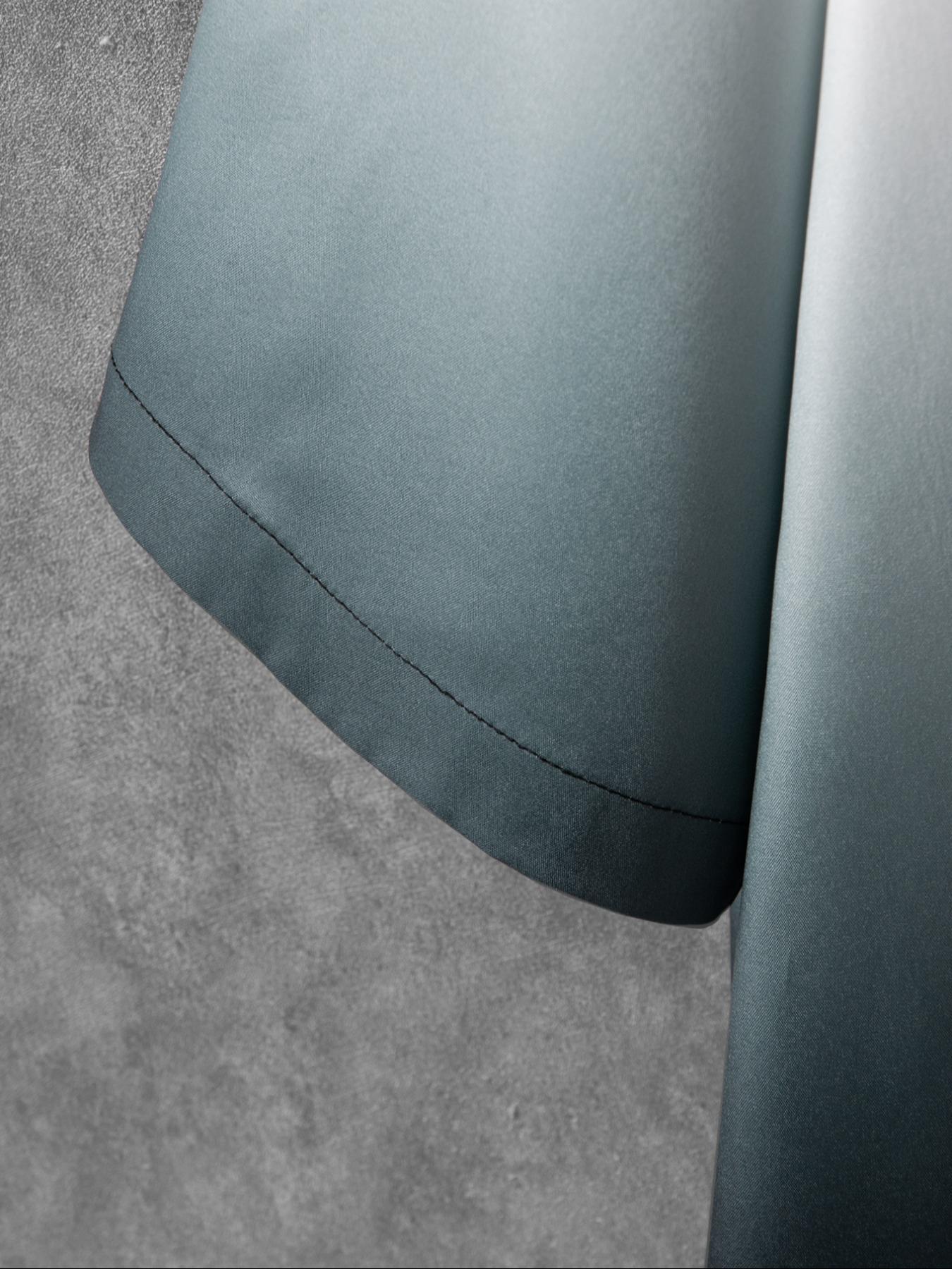 Men's Loose Ombre Kimono with Japanese Letter Graphic, Casual Style, Moderate Fabric, Perfect Gift for Boyfriend, Summer Wear