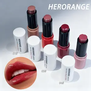 Herorange~Moisturizing Mirror Glossy Plump Lips Tinted Lip Balm Long-Lasting Non-Staining Cup-Friendly, Suitable for All Skin Types, Berry Red Brown Red Gray Purple Creamy Texture Lip Makeup Lip Oil Lipstick Girls Cosmetics Women Girls Es
