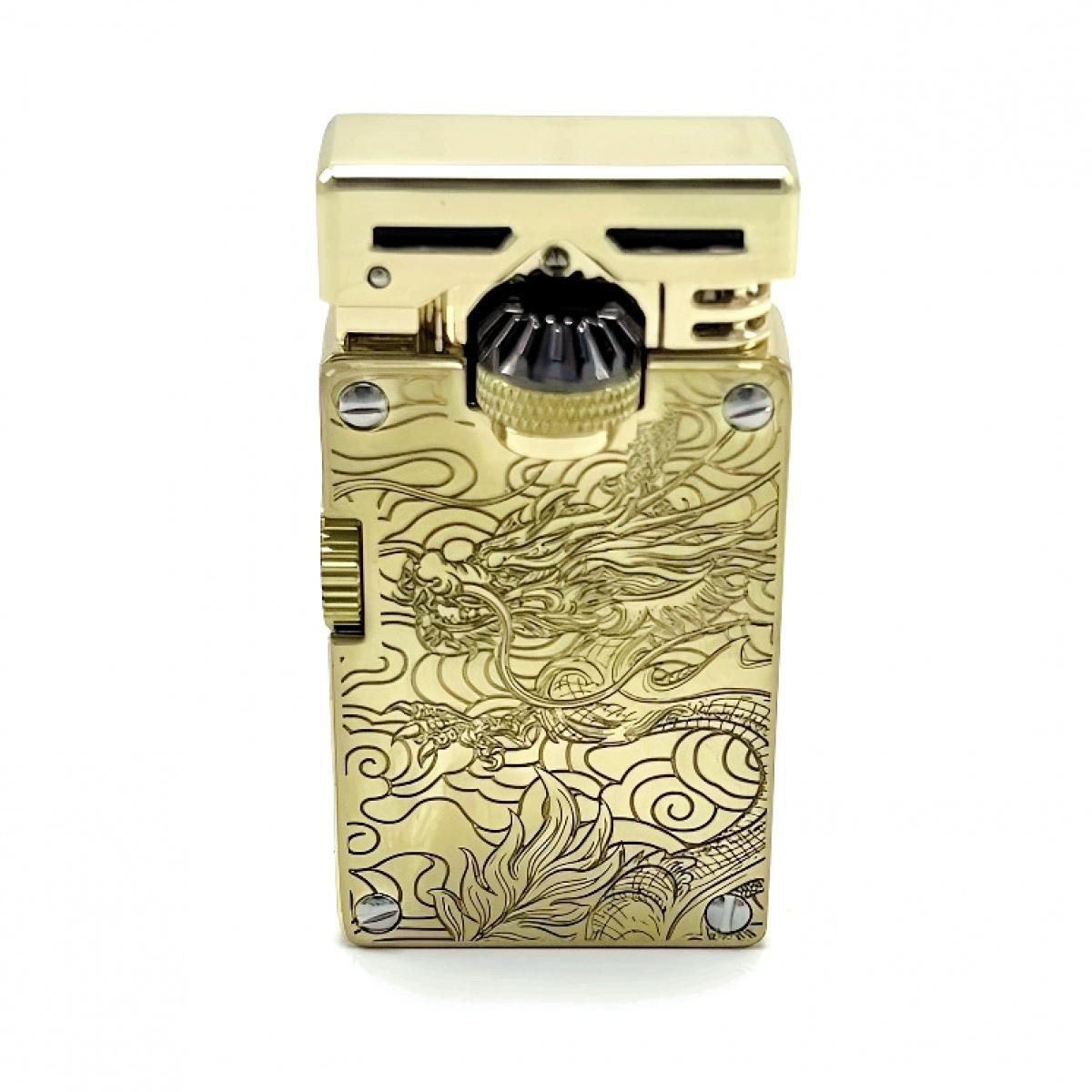 Cool Vintage Kerosene Lighter, Classic Metal Cigar Lighter, Unique Aesthetic Design Portable Fire Starter, Reliable Indoor & Outdoor Igniter For Camping, Festivals, Daily Use, Stylish Novelty Gadget Perfect For Birthday, Holiday & Anniversary Gifts, Durab