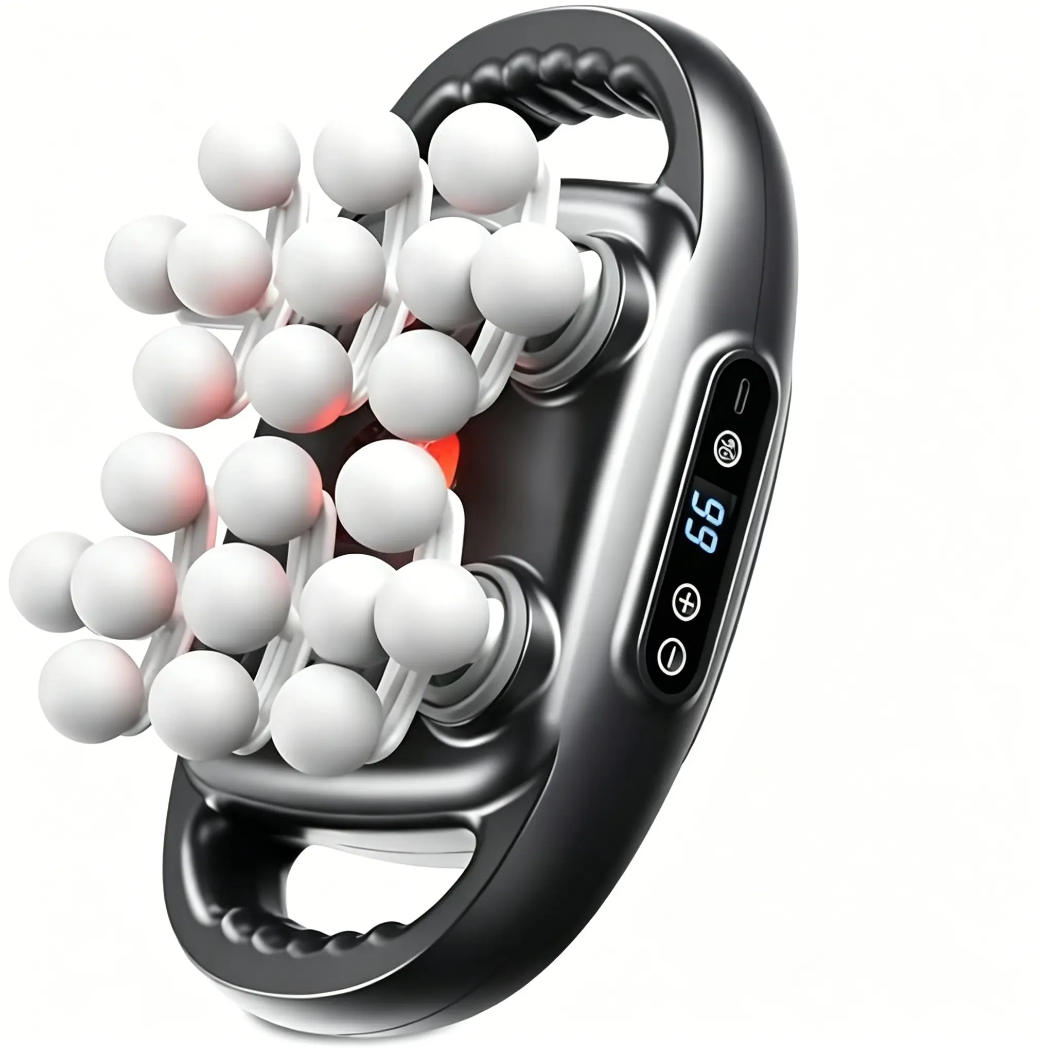 22 Massage Head Fascia Gun - Handheld Body Massager with multiple modes and adjustable intensity, USB rechargeable, ergonomic handle, suitable for back, legs, neck, and shoulders — ideal for full-body relaxation and home leisure, Adjustable Relaxing