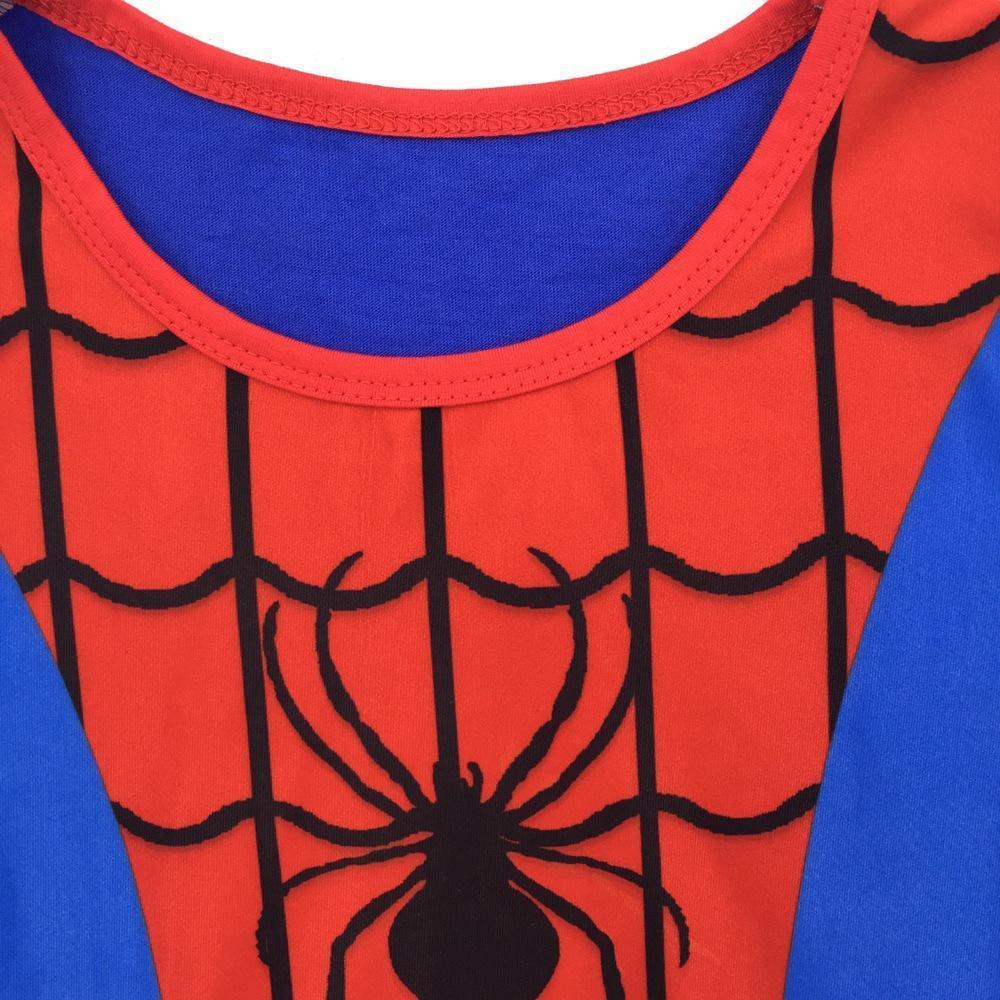Movie Spiderman Cosplay Dress Kids Clothes Girls Toddler Girl Christmas Outfits Halloween Little Girls Costume Dress Party Gift