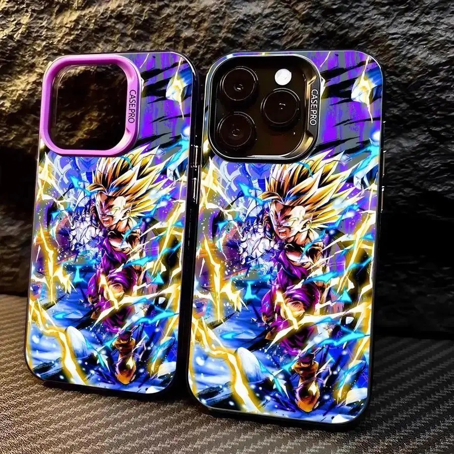 Phone Case for iPhone 17 Air 16 15 14 13 12 11 Pro Max Plus Soft Shell DragonS BallS Saiyan Son Gohan