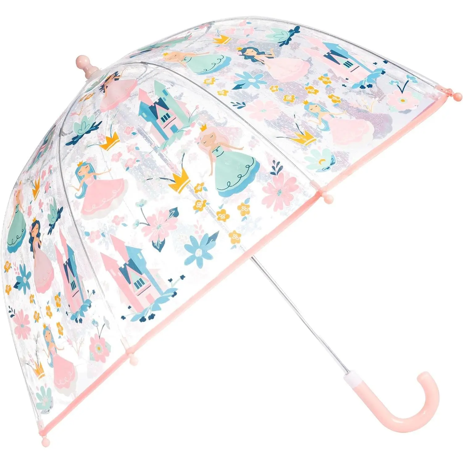 Clear Color Changing Bubble Umbrella for Kids Toddler with Dome Canopy(Gift)