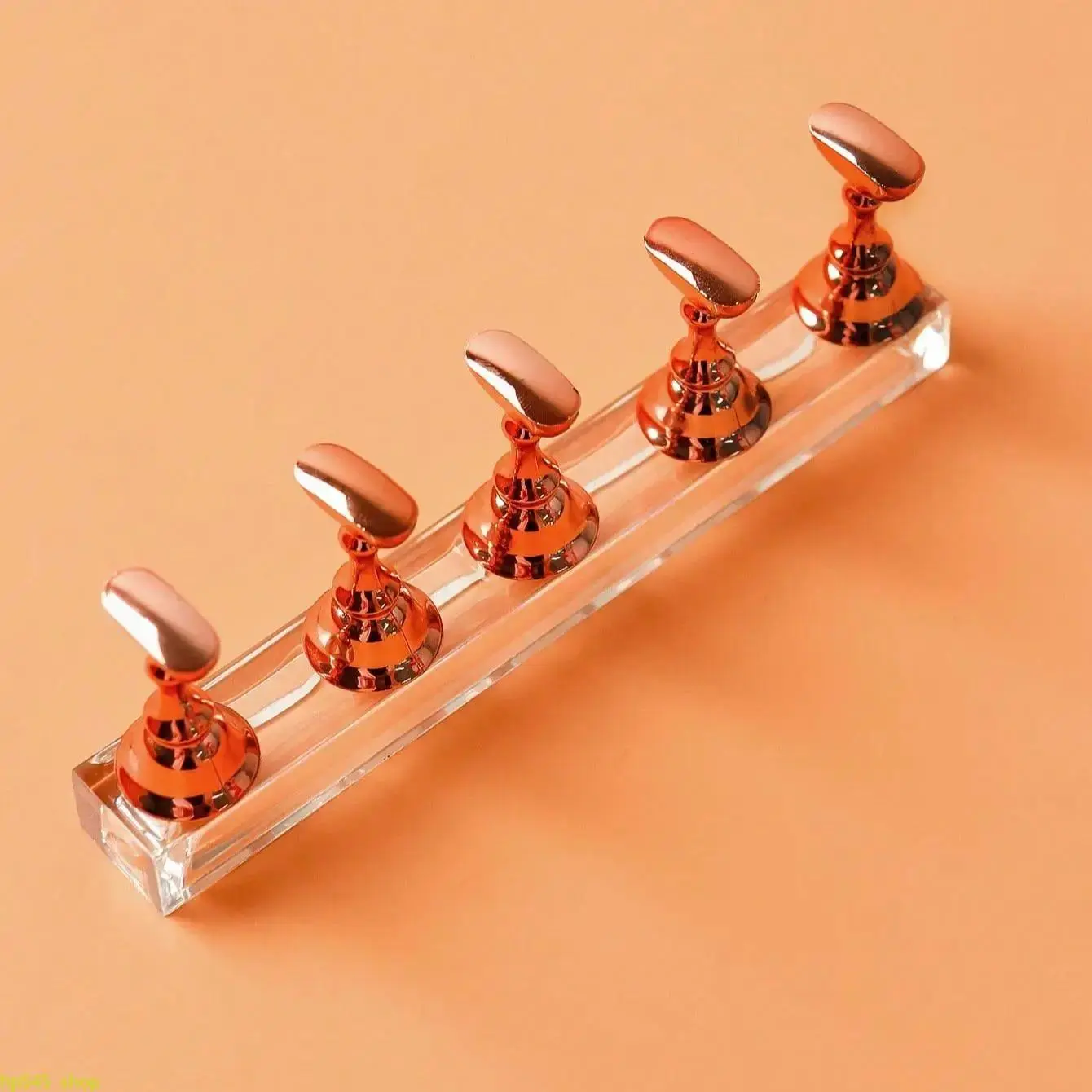 Magnetic Manicure Support Stand Base, Stable Fake Nail Practice Display Bracket, Multi-purpose Nail Art Equipment Tool For DIY Home Nail Art Creation, Portable Nail Tip Holder For Daily Nail Design Training