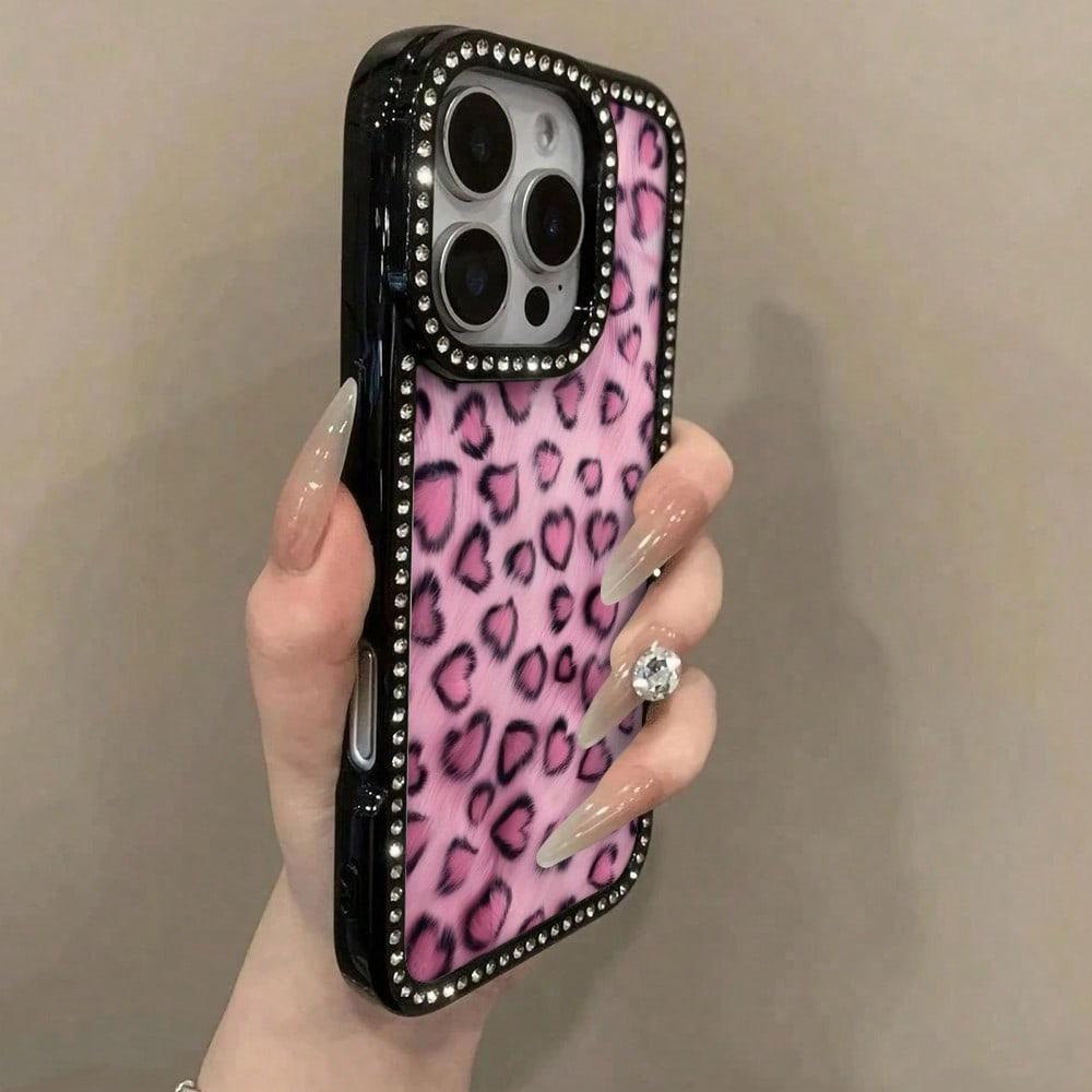 Diamond Pentagram Leopard Pattern Suitable for iPhone 16, 16 Plus, 16 Pro Max, 16 Pro, 15 Plus, 15 Pro Max, 14, 14 Plus, 14 Pro Max, 13, 13 Pro, 13 Pro Max, 12, 12 Pro, 12 Pro Max, 11, 11 Pro, 11 Pro Max, Perfect for Diamond Pentagram Leopard Pattern Suitable for iPhone 16, 16 Plus, 16 Pro Max, 16 Pro, 15 Plus, 15 Pro Max, 14, 14 Plus, 14 Pro Max, 13, 13 Pro, 13 Pro Max, 12, 12 Pro, 12 Pro Max, 11, 11 Pro, 11 Pro Max, Perfect for