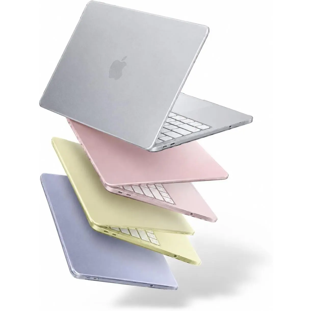 For 2026 MacBook Neo 13-inch A3404, Frosted Clear Hard Shell, Anti-Yellow Anti-Fingerprint Ultra Slim, Anti-Scratch   Protection, Easy Install for Students Workers & Travelers