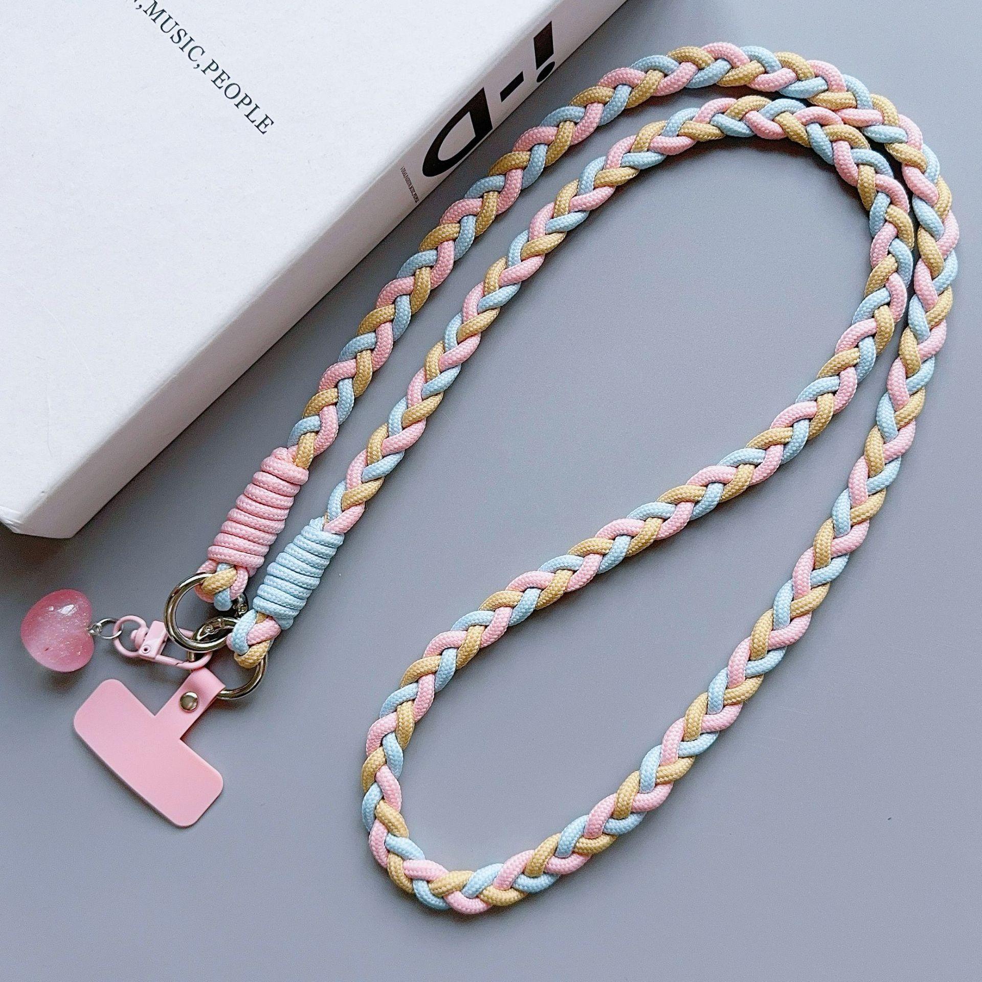 Phone Lanyard Wrist Strap + Case Connector - Universal Anti-Slip Anti-Fall Phone Case Accessory, Portable Pendant
