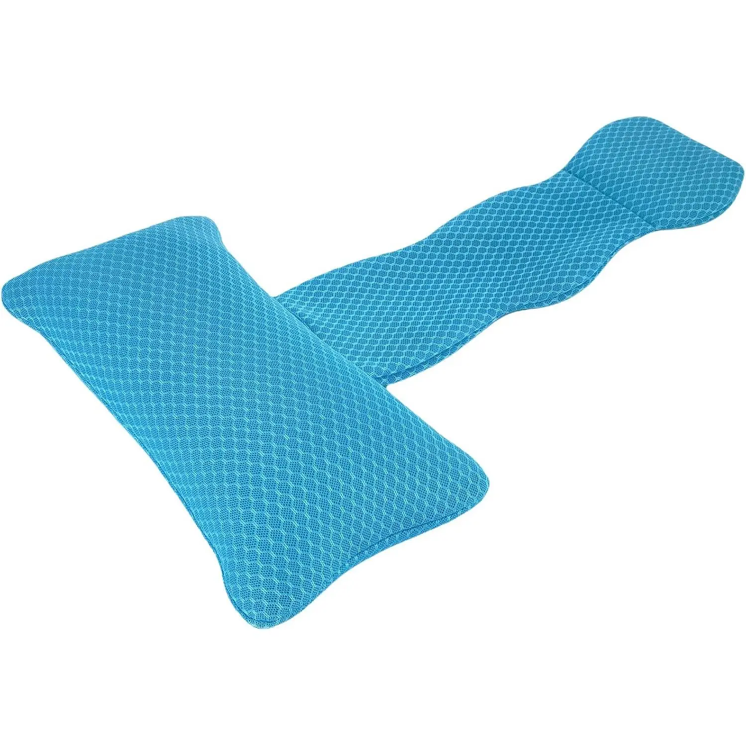 Hot Tub Headrest Pillow,Chaise Lounge Pillows Outdoor  air mesh, Pillow for Outdoor Hot Tub, Quick Drying and Washable, and  Support Pillow with Adjustable Weighted Strap