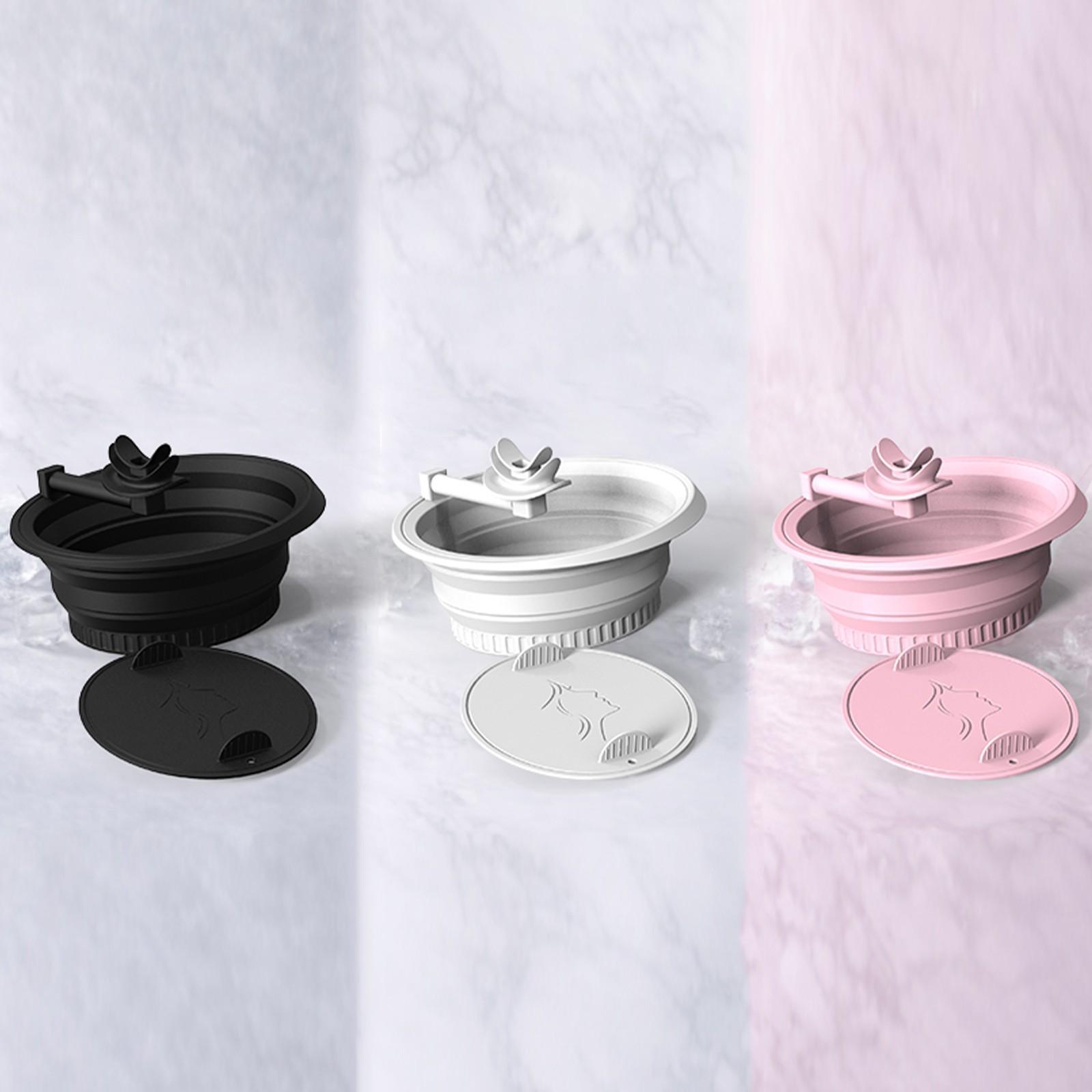 Foldable Ice Facial Wash Basin with Breathing Ice Bath Bowl, Portable Cooling Face Basin for Skincare, Ideal for Home Use,Suitable for women's gifts, holiday gift selection