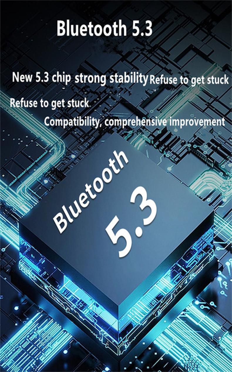 Earphone Clip Wireless Bluetooth noise cancelling Headphone Bone Conduction Headset High Quality TWS Auriculares Sport  Canceling With Mic