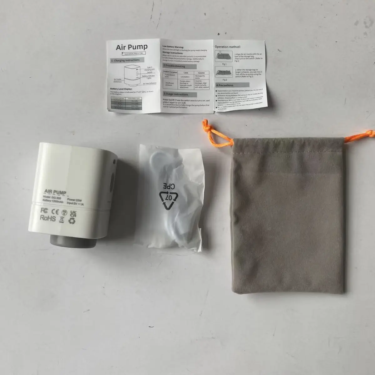 Vacuum compression storage bags - black printed transparent hand pump, ideal for quilts and clothes