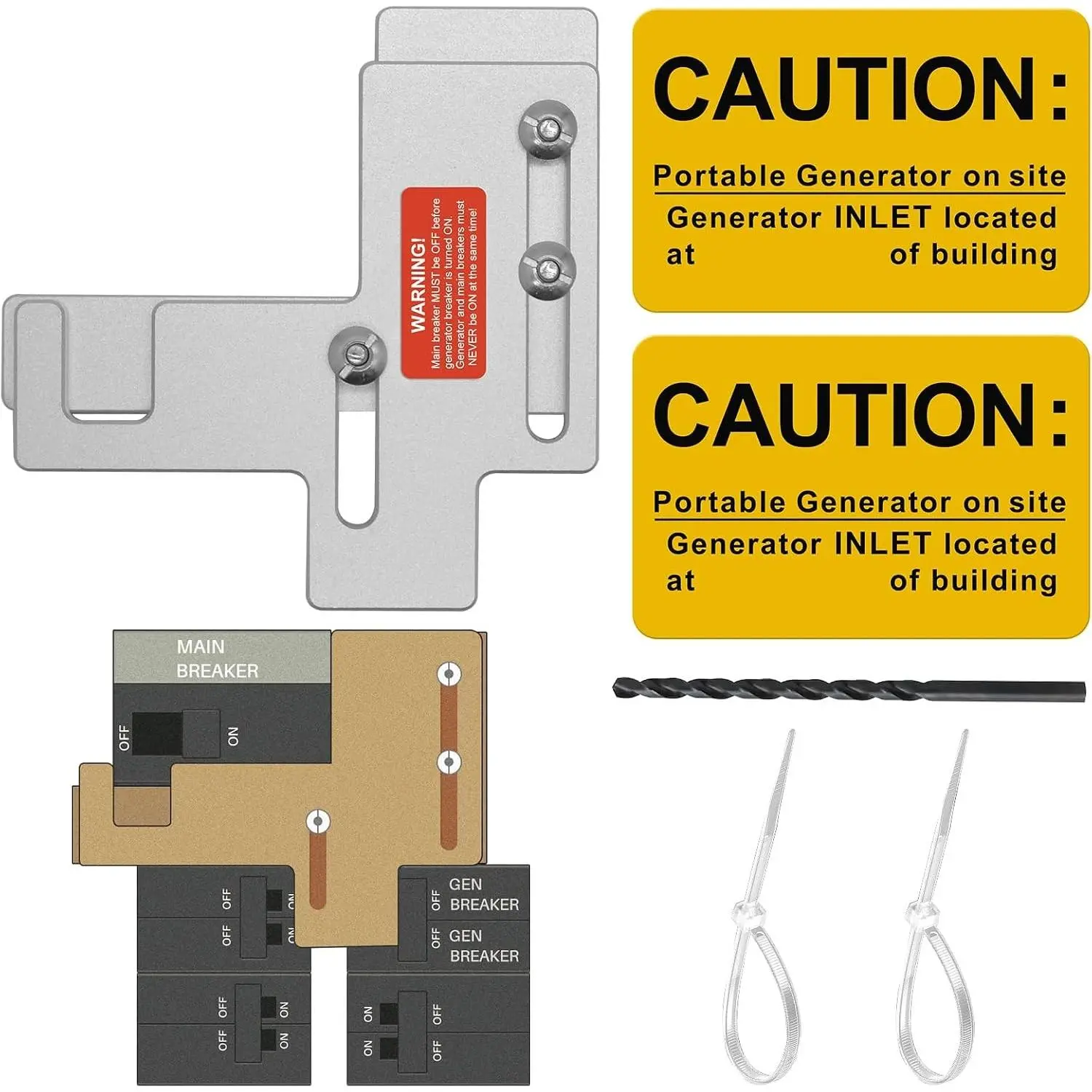 Generator Interlock Kit for Murray or Siemens 150 or 200 Amp Panels