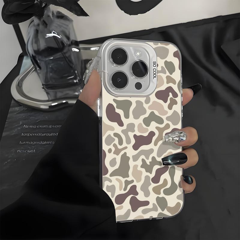 Camo Pattern Shockproof Phone Case for iPhone 7 8 X XS 11 12 13 14 15 16 17 Pro Max Plus 16E Air XR Protecitved Cover Vintage Sitka Camouflage Magsafe
