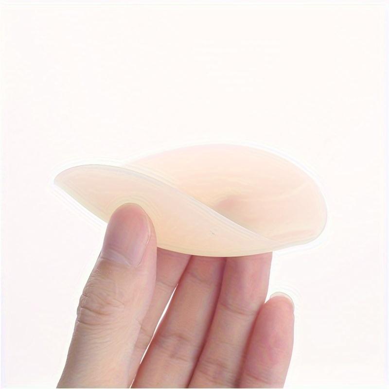 3 Pairs Silicone Nipple Covers, Seamless Invisible Self-Adhesive Anti-Convex Nipple Pasties, Women'S Lingerie & Underwear Accessories, Solid Color, 100% Silicone, with Hand Washable Bra Accessories