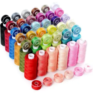 72 count Thread for Sewing, 36 Colors Sewing Thread  with 36 Matched Prewound Bobbins
