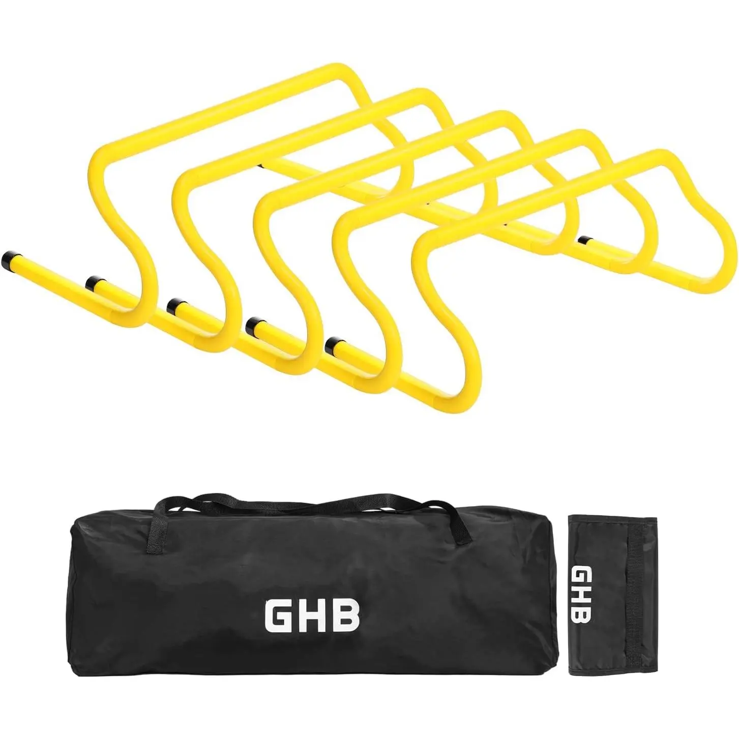 Agiity Hurdes 8" Speed Agiity Training Hurdes, Detachabe Sturdy Hurdes Training Equipment Set with Carry Bag for Kids,Athetes,Soccer,Basketba